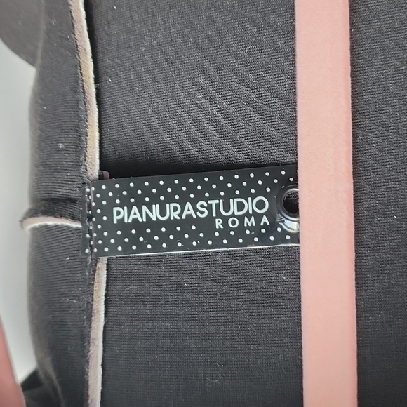 Panura Studio Neoprene Text Polka Dot Jacket - Picture 4 of 7